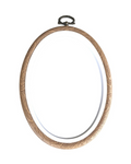 Stickrahmen oval 13x18 cm